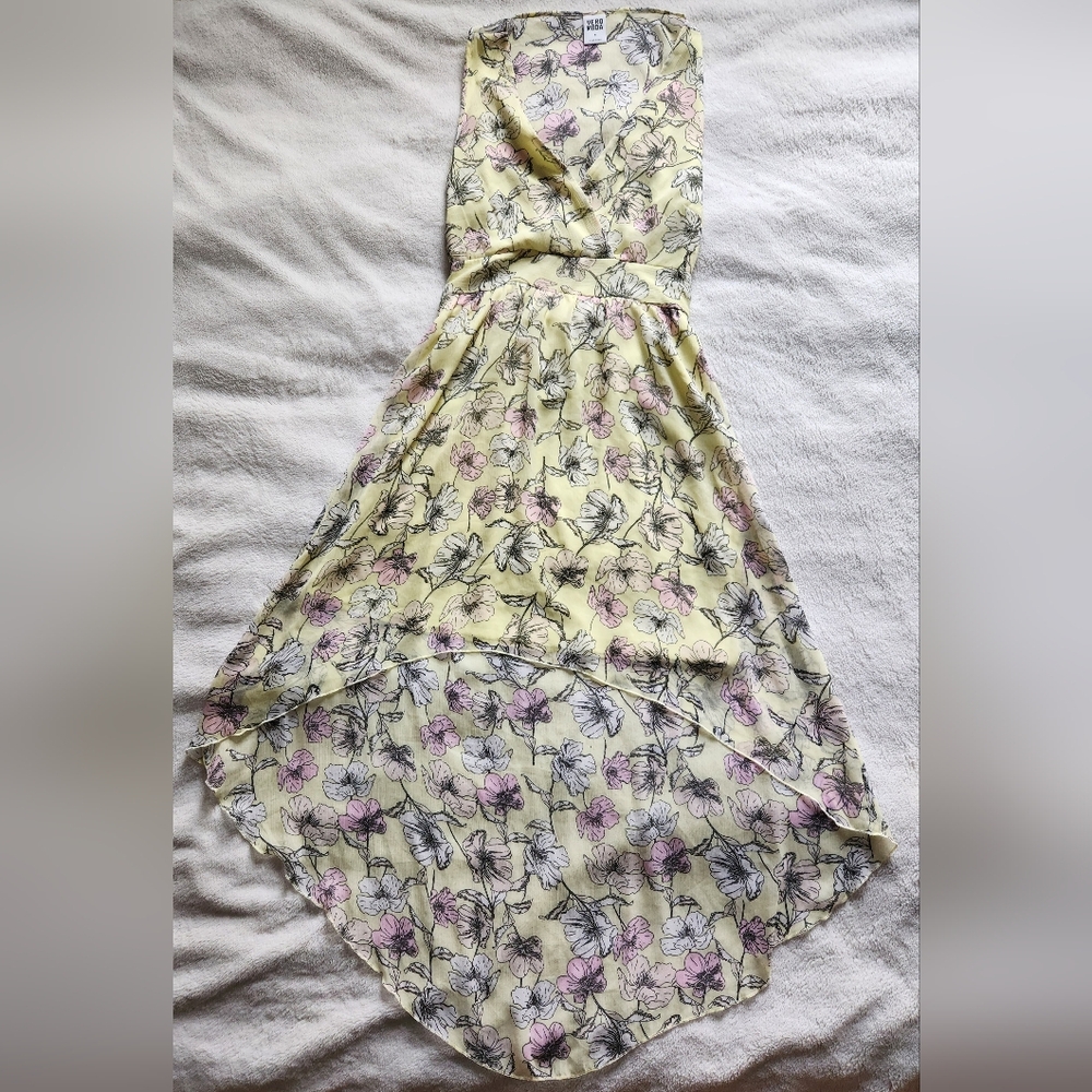Floral High-Low Dress - Picture 2 of 2